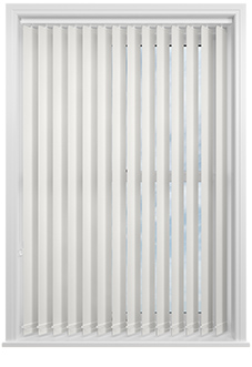 Trinity (Blackout), Light Grey - Vertical Blind